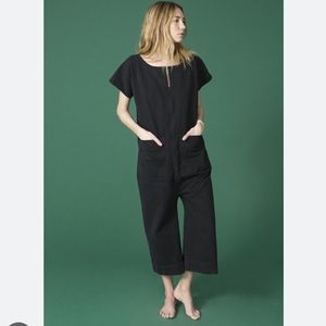 ILANA KOHN HANNAH COVERALL JUMPSUIT 100% LINEN EUC Small $297 ret RARE!